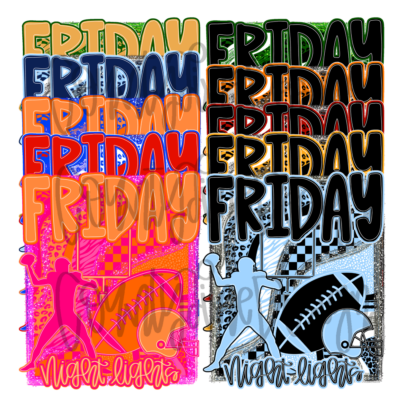 Friday Night Lights Football BUNDLE
