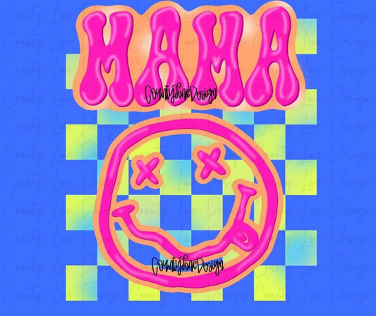 Mama neon PNG