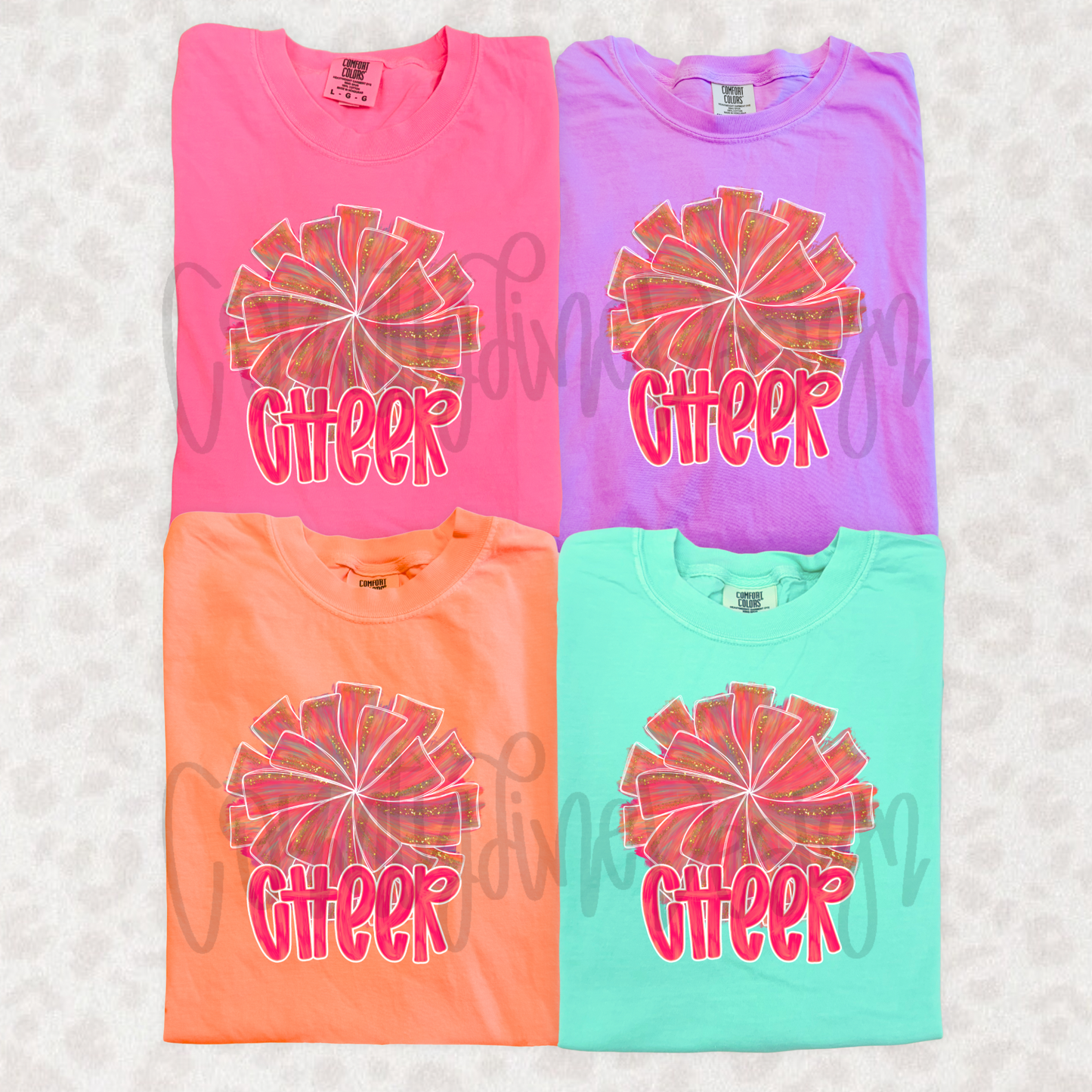 Cheer Neon Paint PNG