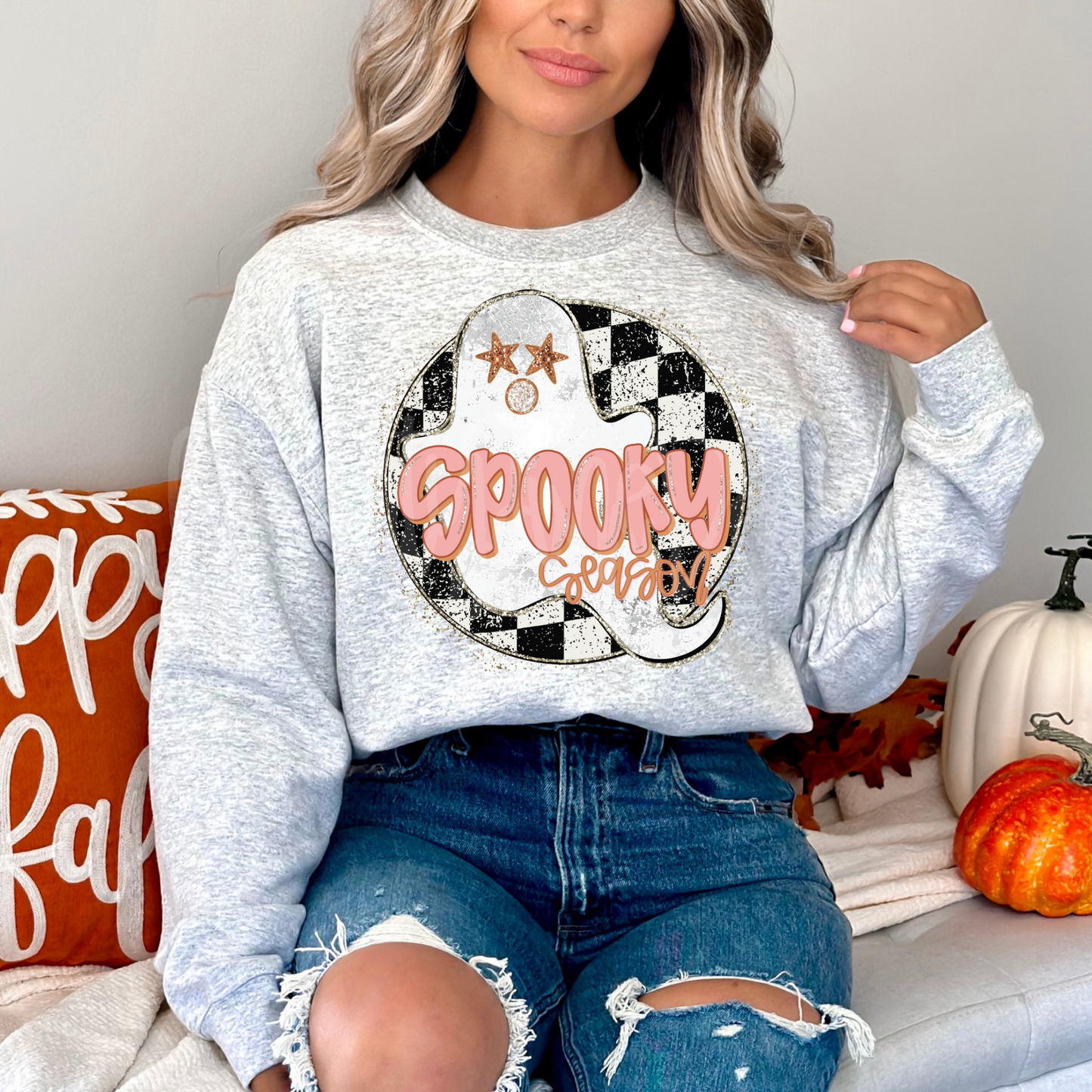 Spooky Season Checker PNG