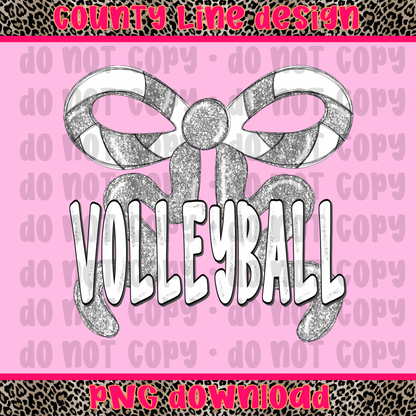 Volleyball bow PNG