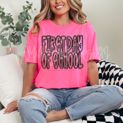 First Day of School PNG