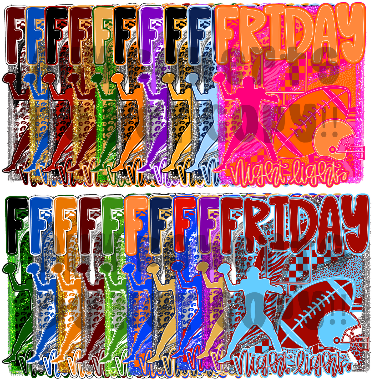 Friday Night Lights Football BUNDLE