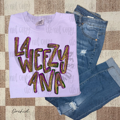 La Weezy Ana painted PNG