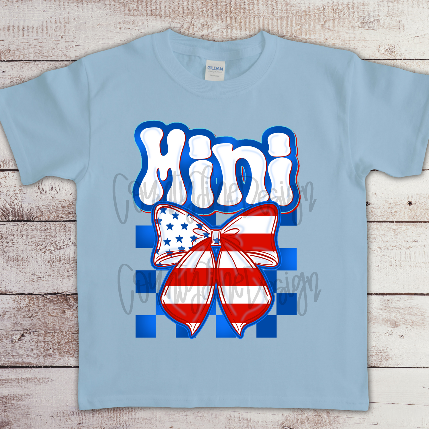 Mini USA Bow PNG