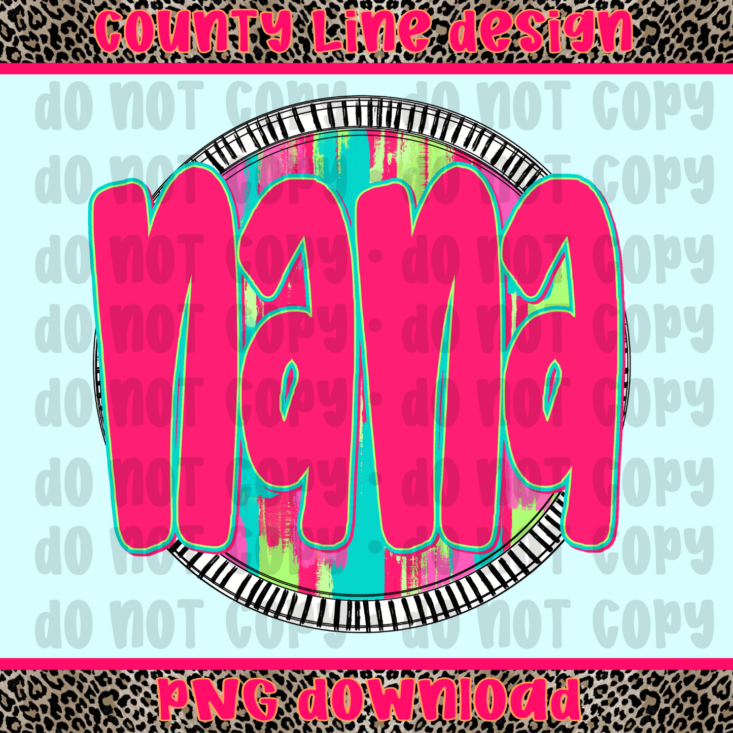 Nana Neon Circle PNG