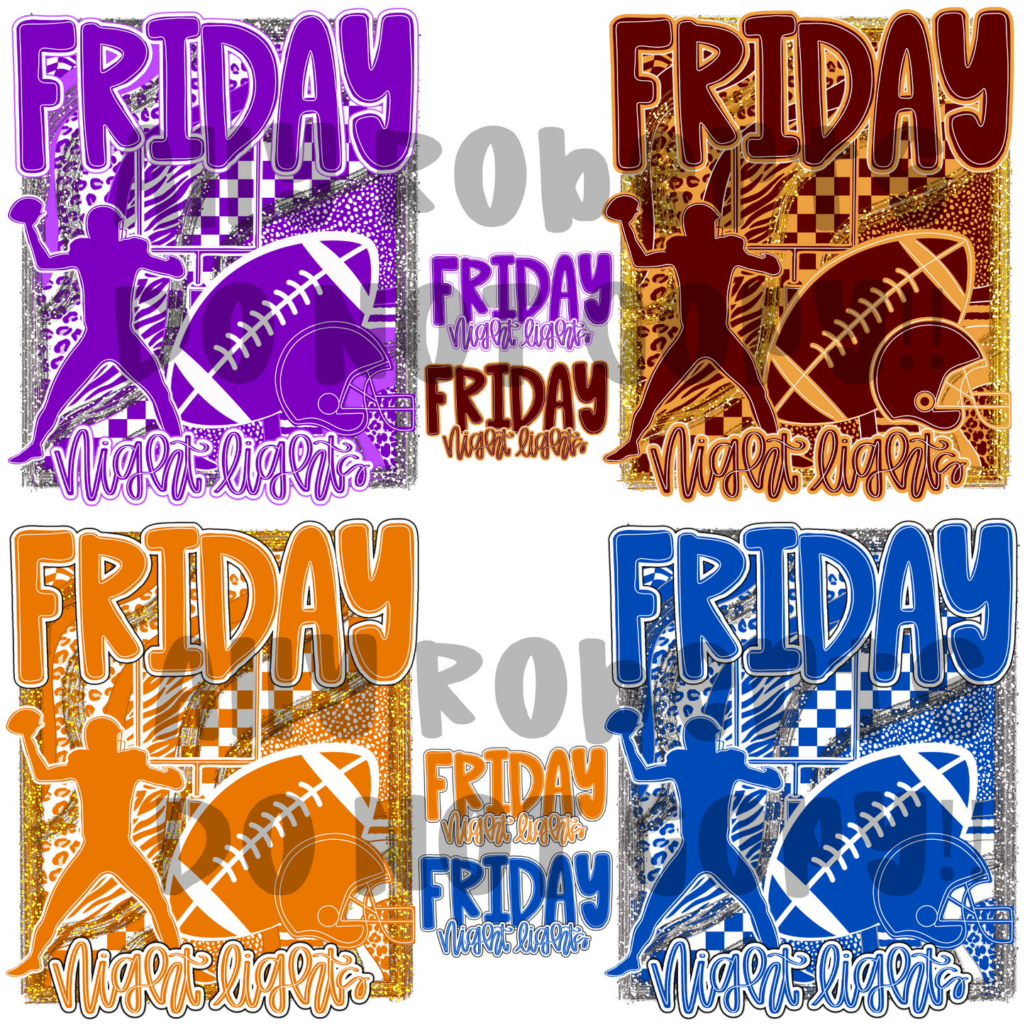 Friday Night Lights Football BUNDLE