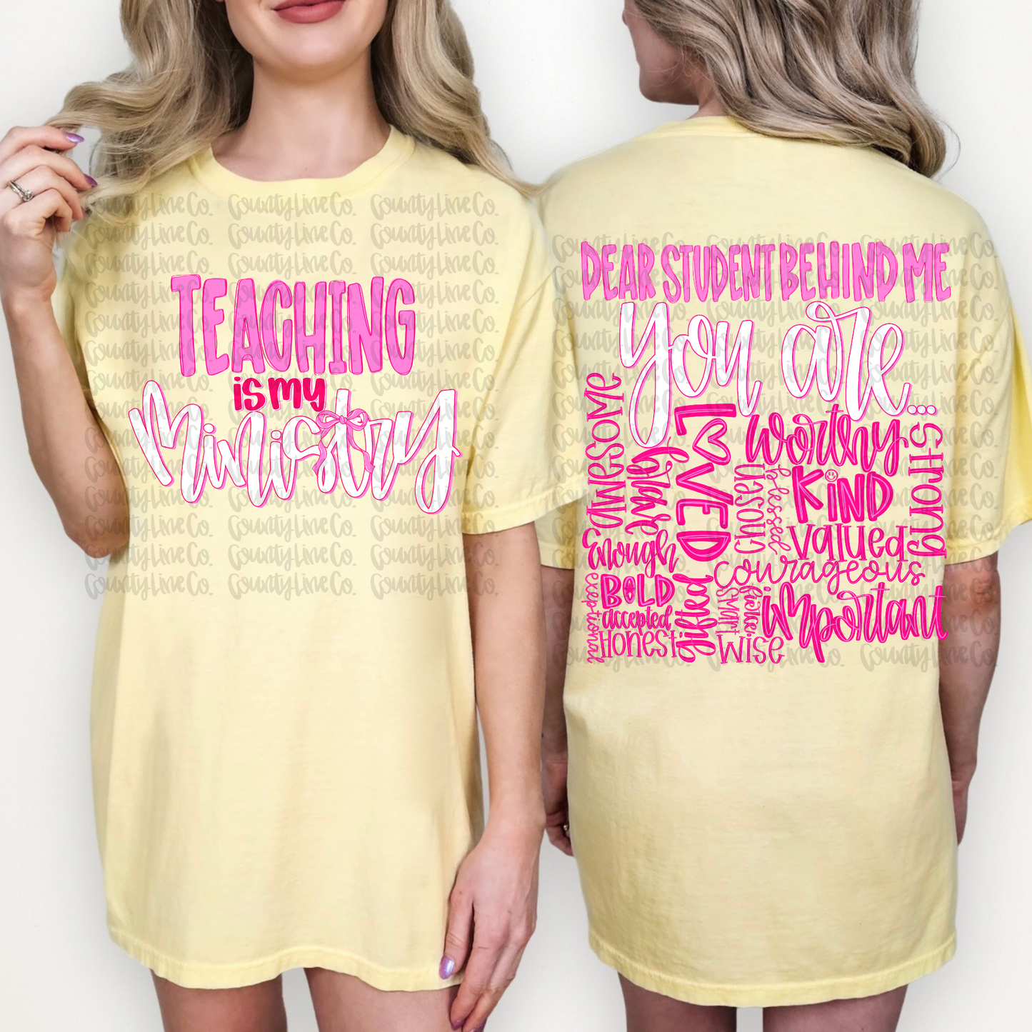 6/29 Teaching Ministry / You Are PINK PNG