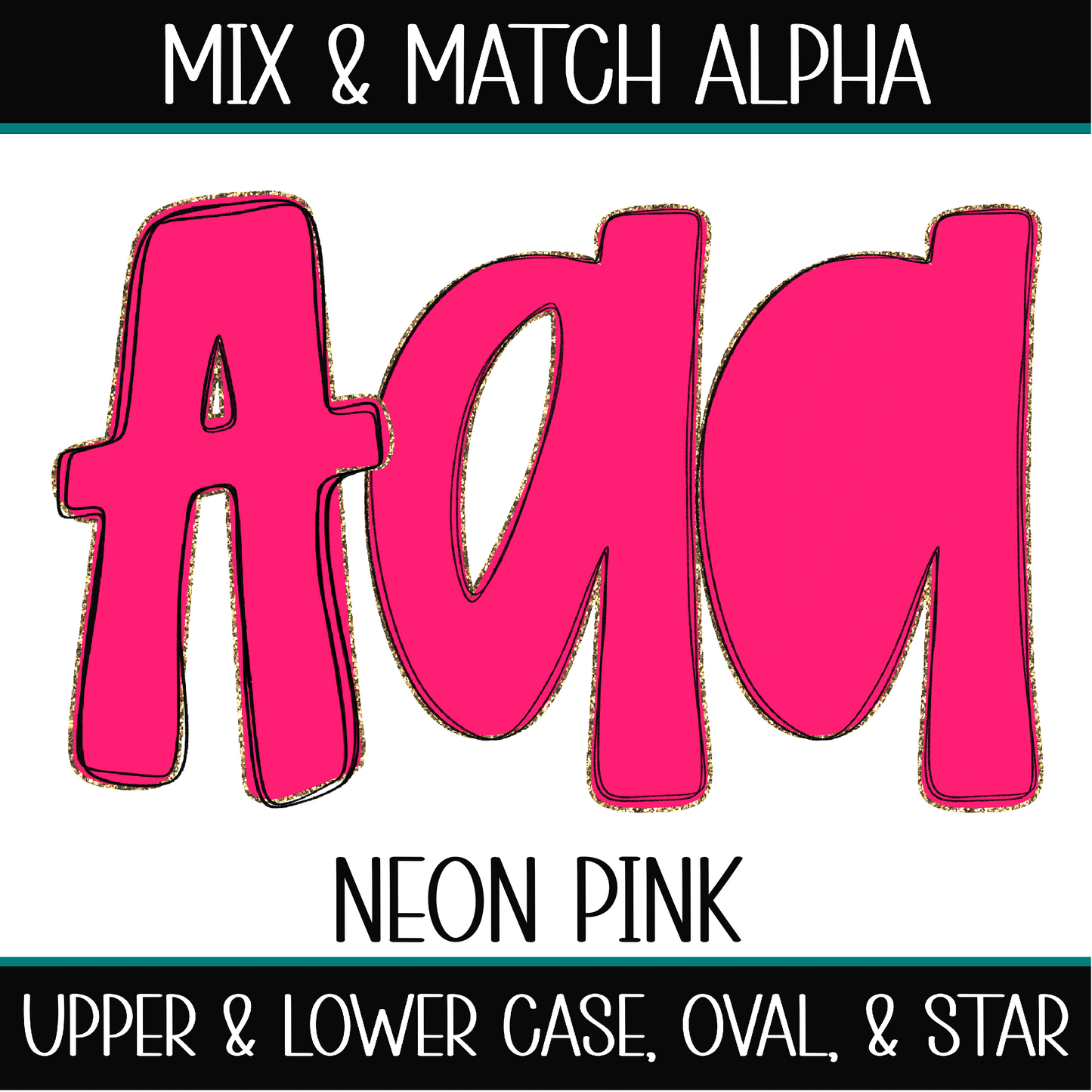 Neon pink alpha