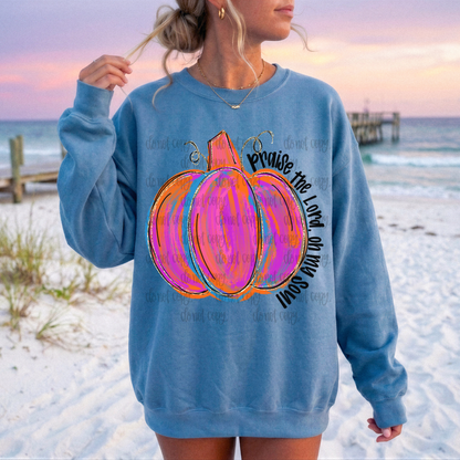 9/14 Praise The Lord oh my soul Pumpkin PNG