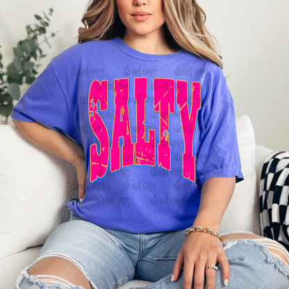 Salty neon PNG