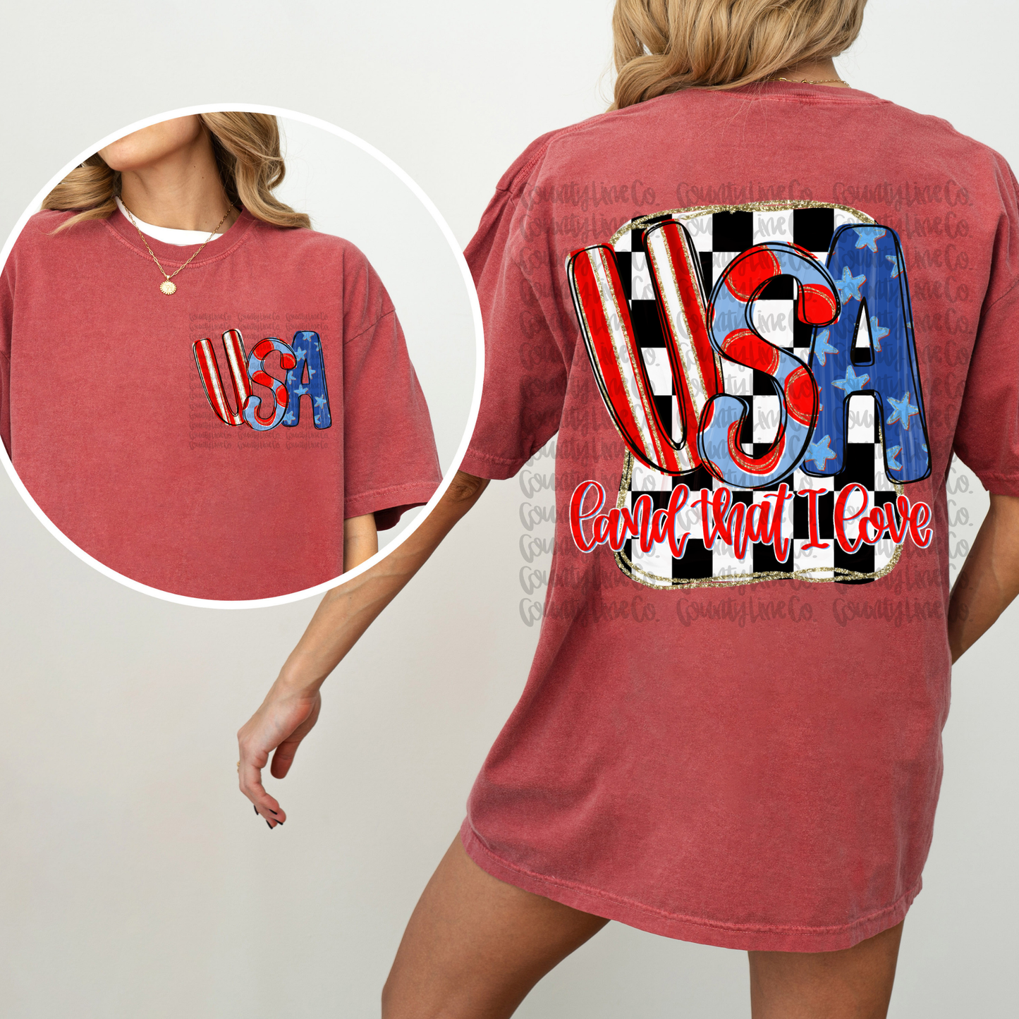 USA land that I love bundle of 3