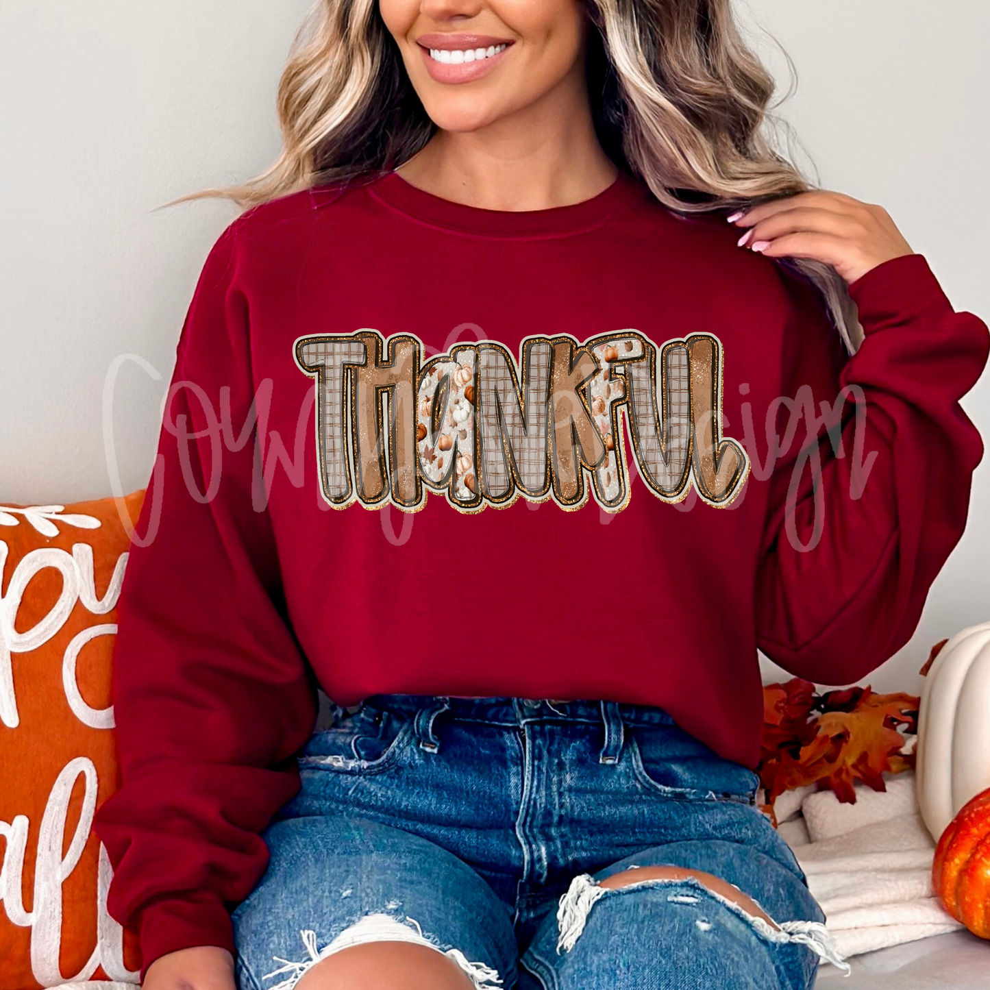 Traditional Thanksgiving Alpha Set PNGs - 3 ALPHA SETS! 6 elements!