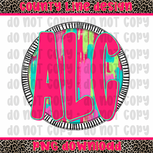 ALC Neon Circle PNG